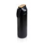 Drinko Thermal Bottle 600ml, bamboo detail