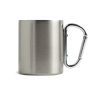 MRSS Hook Mug in Stainless Steel, with Double Wall and Carabiner