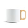 Neosteel Double-walled Stainless Steel Mug 350ml with Wooden Handle