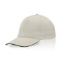 Zectra Adult Cap, sandwich peak, made of combed cotton