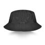 Reversible waterproof nylon Panama hat with fleece lining for adults
