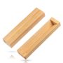 Bambox Cardboard Case for 1 Ballpoint Pen, Bamboo Pattern