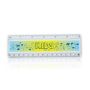 REG-15 Ruler REG-15 with acrylic cover and printed scale, 15cm