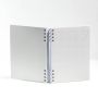 Dallas Daily A5 Planner, Dallas, rings and hard cover