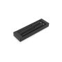 KYLIE SET Set comprising a ballpoint pen and an inkless pen, both made of aluminium (94% recycled)