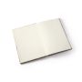 NERUDA A5 notepad with hard cover in natural straw fibre