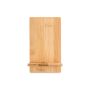 GALEN Mobile phone holder in bamboo, detachable in two parts