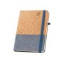 QUENTAL A5 Diary in cork and linen