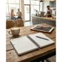 SIMMEL A5 Agenda A5, with rings, in leather (58% recycled)