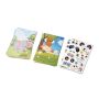 MADAGASCAR Sticker set comprising six sheets