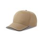 RECY FIVE PIPING Cap Recy Five Piping, 100% Recycled Polyester