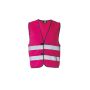 Vestmode High Visibility Waistcoat for Adults - 100% Polyester