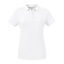 Pure Organic Polo Polo Pure Organic Ladies 215g - White
