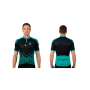 Cycling T-shirt 100% Custom AGOSTINHO, MICROPERFORATED