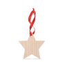 Wooden star ornament