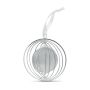 Round decoration with ribbon