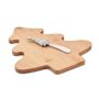 Bamboo cheese board set