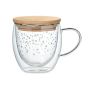 Borosilicate cup