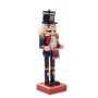 Wooden nutcracker ornament