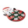 Christmas tic-tac-toe wooden