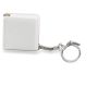 Keyring with measuring tape