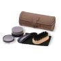 Shoe cleaning travel kit