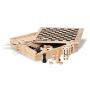 4 games in a wooden box