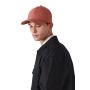 6-panel cap in recycled cotton