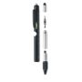 Bubble level pen with ruler