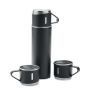 Steel bottle and mug set