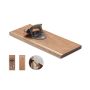 Wall-mounted bottle opener
