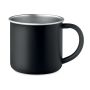 Recycled stainless steel mug