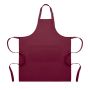 Adjustable apron with pockets
