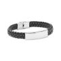 Synthetic leather bracelet