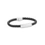 Synthetic leather bracelet