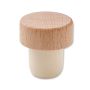 Wooden bottle stopper