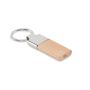 Keyring with wood