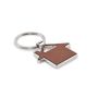 House-shaped keyring