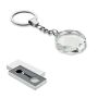 Round glass keyring