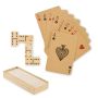 Dominoes and playing cards set