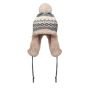 Knitted hat with yoke