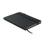 A5 notebook with integrated USB