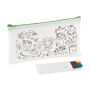 Children's pencil case with 4 pencils