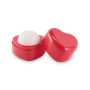 Heart-shaped lip balm