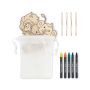 Wooden painting set
