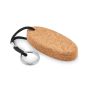 Floating cork keyring