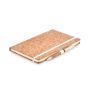 A5 pad and cork pen set