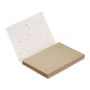 Block of paper notes without herb.
