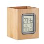 Bamboo pen holder