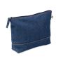 Denim cosmetic case